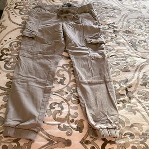 REWASH CLASSIC RISE JOGGERS CARGO JUNIORS WOMEN’S PANTS SIZE S